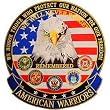 American Warriors 5 inches Patch