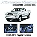XtremeVision Toyota Tacoma 2005-2014 (7 Pieces) Cool White Premium Interior LED Kit Package + Installation Tool