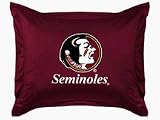 Florida State Seminoles Coordinating Pillow Sham from The Locker Room Collection by Kentex