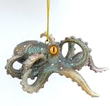 Octopus Christmas Ornament - December Diamonds - Sealife Beach Ocean