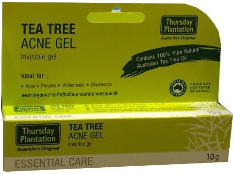 Thursday Plantation Tea Tree Invisible Acne Gel 10g (0.35 Oz) , Product of Australia , dry out acne and pimples. Ideal for whiteheads, blackheads, pimples and acne.