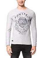 AMERICAN PEOPLE Camiseta Manga Larga Thomson (Carbón)