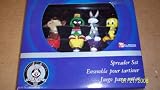 Looney Tunes Classic Spreader Set (4) Bugs, Tweety, Marvin Martian & Taz