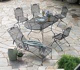 Southern Sales Mktg Grp 3872000-0105105 Oval Patio Dining Table 72