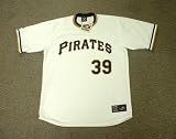 DAVE PARKER Pittsburgh Pirates 1974 Majestic Cooperstown Throwback Home Baseball Jersey, MEDIUM
