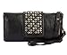 Leegoal Lovely Women Leather Handbag Wallet Black