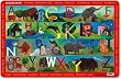 Crocodile Creek Animal Kingdom ABC Placemat