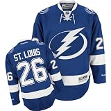 Reebok Tampa Bay Lightning Martin St. Louis Premier Home Jersey Medium