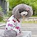 PanDaDa Puppy Pet Dog Cotton Pajamas Cartoon Printed Clothes Jumpsuit Shirt