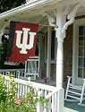 Indiana University Hoosiers IU Large House Flag