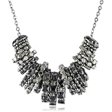 Sorrelli Midnight Moon Multi-Crystal Ring Gunm