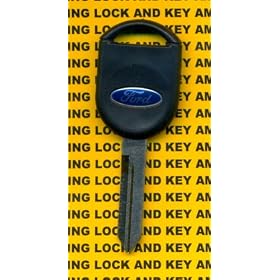 2005 FORD THUNDERBIRD T-BIRD BLUE FORD LOGO KEY