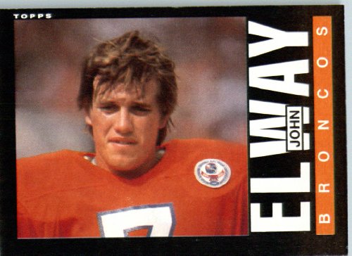 1985 Topps # 238 John Elway Denver Broncos Football Card