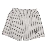 New York Yankees White Pinstripe Boxer Shorts