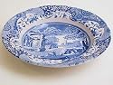 Spode Blue Italian Earthenware 9-Inch Soup Plate