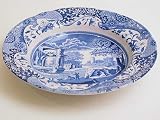 Spode Blue Italian Earthenware 9-Inch Soup Plate