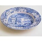 Spode Blue Italian Earthenware 9-Inch Soup Plate