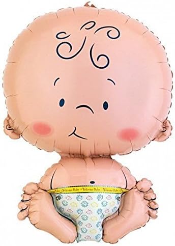 Welcome Baby Supershape Foil Balloon New Born Balloons by Cartoon Ballons