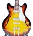 John Lennon Sunburst Beatles Miniature Guitar Model