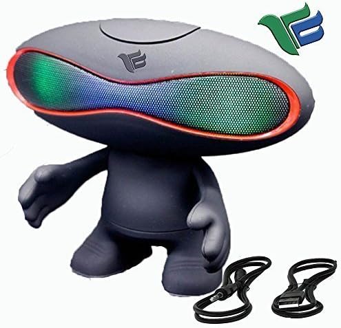 Best Outdoor Portable Wireless Speaker for Beats. Bluetooth - Powered Device Connection with Laptop, Phones, Ipads, Tablet. Led Illuminating Lights Sound Satisfaction guaranteed.