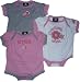 Utah Utes U Pink Girls Baby Infant 3 Pc Creeper Onesie Set 6 9 Months