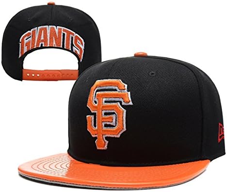 SAN FRANCISCO GIANTS Hats Cap Mens Baseball Snapback Cap Hats black 9 One Size