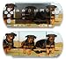 Rottweilers Decorative Protector Skin Decal Sticker for Sony Playstation PSP Slim / PSP 3000