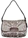 Coach 3 Color Signature Sateen Ashley Flap Top Handle Bag 47144 Khaki Multi