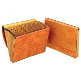 Accordion Kraft Exp File, 12 Pockets, Monthly, Letter Size (GLW1817M)