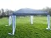HB-02 2.5m x 2.5m Blue Easy Pop-up Aluminium Outdoor Gazebo with side panels