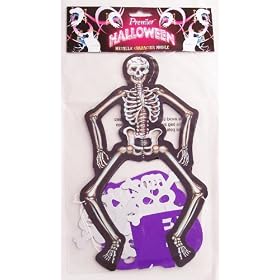 Metallic Character Mobile Halloween Decoration (Skeleton)