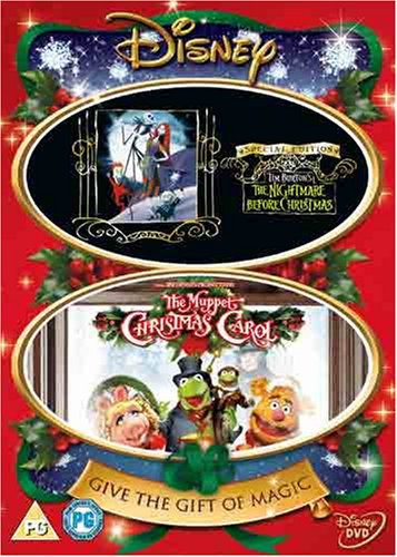CD-Charts  DVD : The Muppet Christmas Carol/Nightmare Before Christmas