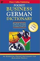 Pocket Business German Dictionary: English-German (Bilingual Business Glossary Series)