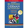 Pocket Business German Dictionary: English-German (Bilingual Business Glossary Series)
