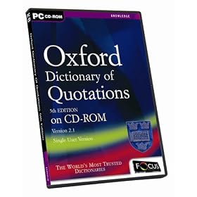 Oxford Dictionary of Quotations 5th Edition