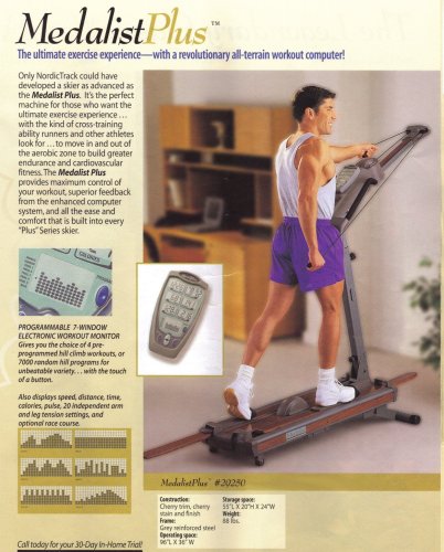 Nordictrack MedalistPlus Medalist Plus Skier TOP of the Line 2nd Generation NordicTrack - Pro - Achiever - Medalist. Motorized