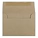 JAM PAPER 4Bar A1 Premium Invitation Envelopes - 3 5/8 x 5 1/8 - Brown Kraft Paper Bag - 50/Pack