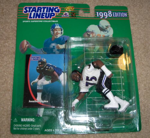 Childrens Toyshop  Toys : 1998 Jonathan Ogden NFL Starting Lineup Figure