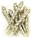 Kitchen & Housewares : Set Of 6 Silver Spiral Beaded Icicle Christmas Ornaments #856475