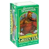 Celestial Seasonings Green Tea, Honey Lemon Ginseng, Tea Bags, 20-Count Boxes (Pack of 6)