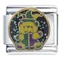 Mardi Gras Teddy Bear Italian Charms
