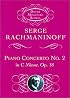 Piano Concerto No. 2: In C Minor, Op. 18 (Dover Miniature Scores) (Dover Miniature Scores)