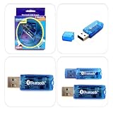 Wireless USB 2.4ghz Bluetooth 2.0 Dongle Adapter for Pc Laptop Notebook by Generic