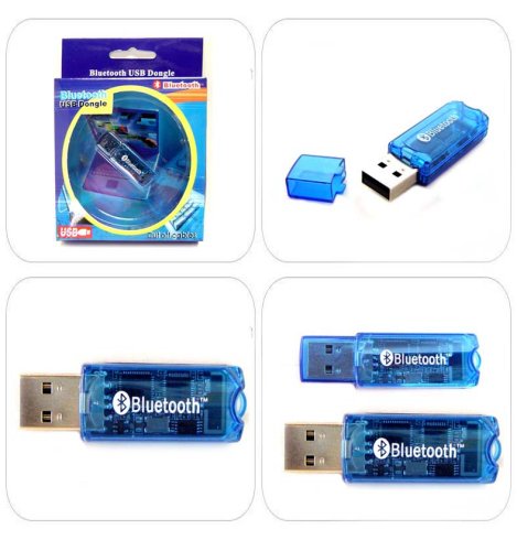 100m Wireless USB 2.4ghz Bluetooth 2.0 Dongle Adapter for Pc Laptop Notebook