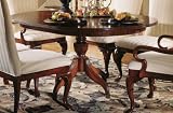American Drew Round Formal Cherry Finish