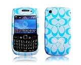 BLACKBERRY 8520/8530 CURVE C STYLE Blue CASE/COVER