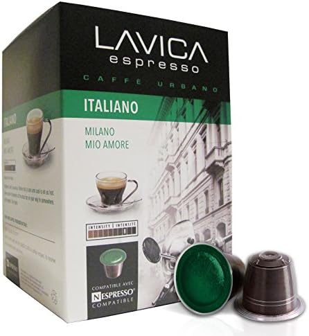 ITALIANO ESPRESSO (120 capsules) Lavica Dark Roast Nespresso Compatible Coffee Capsules