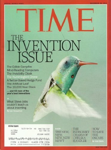 Time Magazine November 28, 2011 The Invention Issue – Chelsea Handler – Steve Jobs