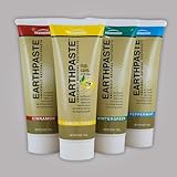 Earthpaste ~ Quad Pack ~ Lemon Twist! Wintergreen! Cinnamon! Peppermint! ~ Quad Flavor ~