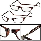 CliC Adjustable Front Connect Reader, 2.50 Strength, Tortoise Frame